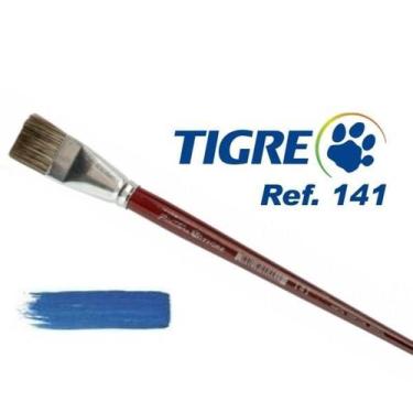 Imagem de Pincel Tigre 141 - Chato, 12