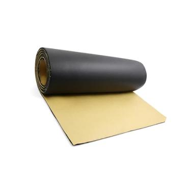 Imagem de Motoforti 315mil 8 mm 21,53 pés quadrados Tapete de isolamento acústico de porta traseira de carro 200.7 cm x 101.6 cm Longa duração