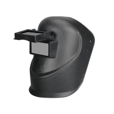 Imagem de Esquirla Capacete de soldagem Capacete resistente à poeira Proteção para os olhos Máscara de soldador Faixa ajustável para trabalho de moagem Profissional, Style a
