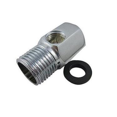 Imagem de Niple Metálico Filtro Purificador Torneira Rosca Interna e Externa 1/2