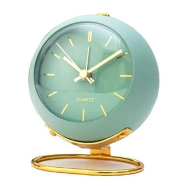 Imagem de Relógio de Mesa Despertador Vintage Estilo Retrô Minimalista - NEIMZ, 