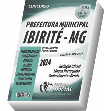 Imagem de Apostila Prefeitura de Ibirité - MG - Professor - Parte Comum aos Carg