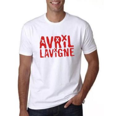 Imagem de Camiseta Masculina Avril Lavigne Clássica - Novidade!! - SEMPRENALUTA,