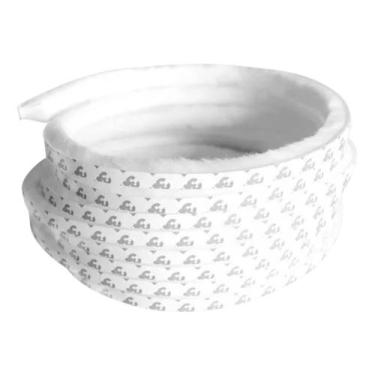 Imagem de Veda Fresta Adesivo Escova Porta Janela Veda Poeira 10x7mm - COMFORTDO