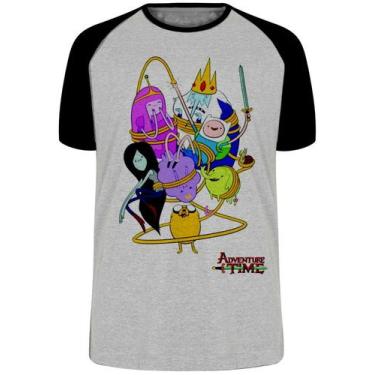 Imagem de  Camiseta Adventure Time  Blusa Plus Size extra grande adulto ou infan