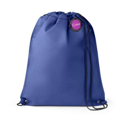 Imagem de Mochila tipo Saco Gym Sack em TNT Premium 33x40cm Marino TopGet, Azul