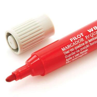 Imagem de Marcador quadro branco wbm-7 recarregável vermelho - pilot