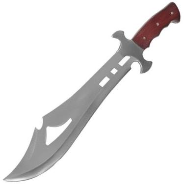 Imagem de Facão De Caça Para Mato Camping Faca Militar Tático C Bainha - Bmax