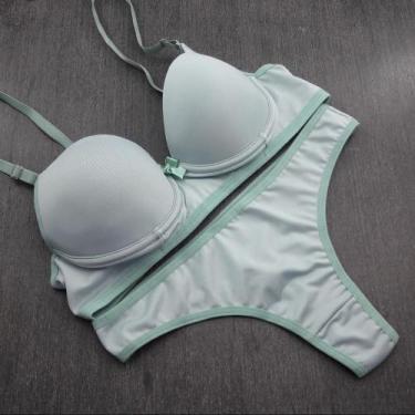 Imagem de Conjunto Lingerie Bojo Fio Lisa Básica Dia a Dia - Beleza Brasileira, 