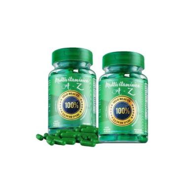 Imagem de Polivitamínico Rico em Vitaminas e Minerais Selo Beauty 2 Potes c/ 90 