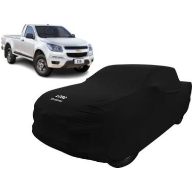 Imagem de Capa Cobrir Proteger Camionete Chevrolet S10 Cabine Simples - Mz, Pret