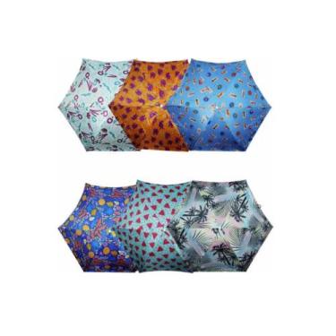 Imagem de Guarda Sol Praia Piscina Aço 1,80 M Estampas Sortidas - Kala