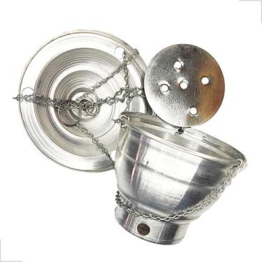 Imagem de Defumador Turibulo Aparelho de Defumação Espiritual Pequeno - Rei Dos 