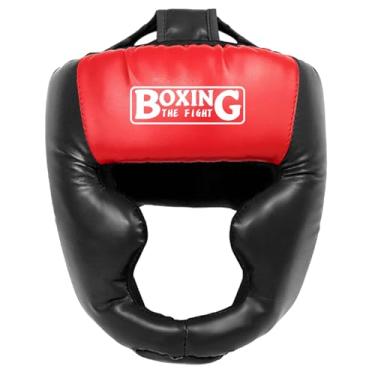 Imagem de YORWHIN Capacete de boxe, equipamento de boxe, treinamento, Sparring, segurança, protetor de cabeça MMA para MMA, kickboxing, muay thai, capacete de Taekwondo para adultos, homens e mulheres