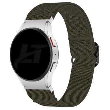 Imagem de Pulseira Nylon Flex LTimports compativel com Galaxy Watch 7 - Galaxy Watch FE - Galaxy Watch 6 - Galaxy Watch 6 Classic - Galaxy Watch 5 - Galaxy Watch 5 Pro - Galaxy Watch 4 - Galaxy Watch 4 Classic (LT-Verde)