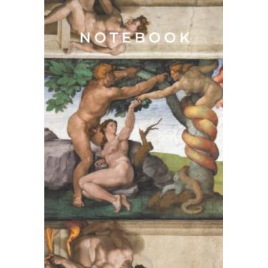 Imagem de Michelangelo: The Fall and Expulsion from Paradise notebook: Composition Notebook/Journal