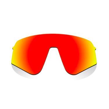 Imagem de Littlebird4 Substituição de lentes polarizadas premium de 1,5 mm para óculos de sol Oakley Sutro Lite Sweep OO9465 - Multiopções (espelhado vermelho fogo)