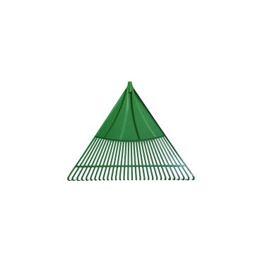Imagem de Mega Vassoura Rastelo de Jardim Grande 30 Dentes 74cm Para Folhas, Grama, Palha, Feno, Sem Cabo