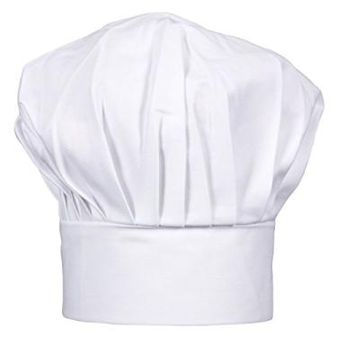 Imagem de Baby Toddler White Chef Hat Adjustable Fits Babies 12-36 Mos