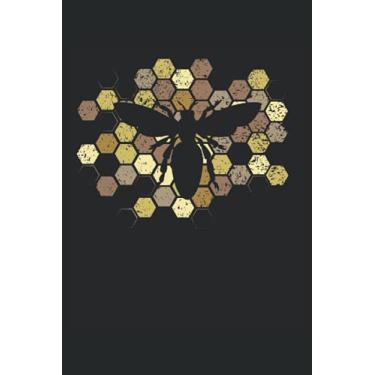 Imagem de Let it bee hand drawn bees bee beekeeper spring summer honeycomb nest: PUZZLE BOOK - 100x SUDOKU EASY - Funny Line Art Bee Wasp Gift, Gift Idea - A5 ... Book, Sketch, Planner, Brain Jogging, Logic