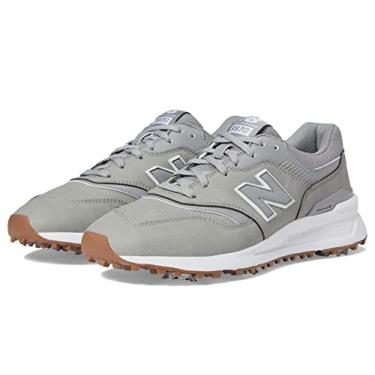 Imagem de New Balance Tênis de golfe masculino 997, cinza, tamanho 48, Cinza, 15 Wide