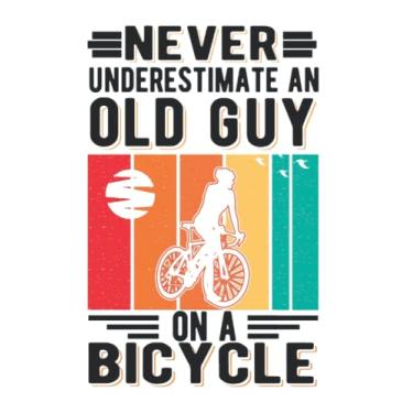 Imagem de Fahrrad Tagesplaner: Fahrrad Alter Mann Fahrradtour Radfahrer/Kalender 2023 & 2024 / Wochenplaner Tagesplaner Planer/Planungsbuch To-Do-Liste / 6x9 Zoll / 100 ausfüllbare Seiten