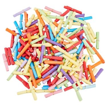 Imagem de SUPERFINDINGS 400 peças de mini rolos de papel coloridos para garrafas de desejo, notas da sorte para versículos da Bíblia, bênção de palavras de incentivo, mini itens decorativos criativos