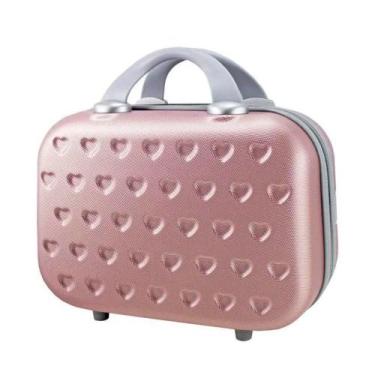 Imagem de Frasqueira de Viagem Maleta Necessaire Rígida ABS Grande de Mão Bordo 