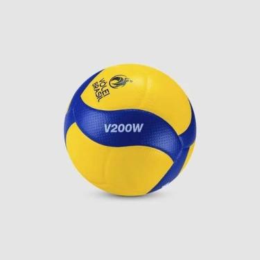Imagem de Bola Oficial de Volei de Quadra V200W Profissional Mikasa