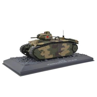 Imagem de Tanque De Guerra Francês Char B-1 3E Indochine 1940 1/43 - MOTOR CITY 