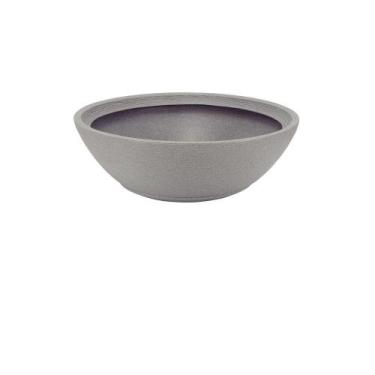 Imagem de Vaso Tramontina Indi Polietileno Granito Pedra 22cm Tramontina