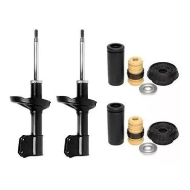 Imagem de 2 Amortecedor Kit Dianteiro Clio 1.0 2004 2005 2006 2007 08 - milleniu