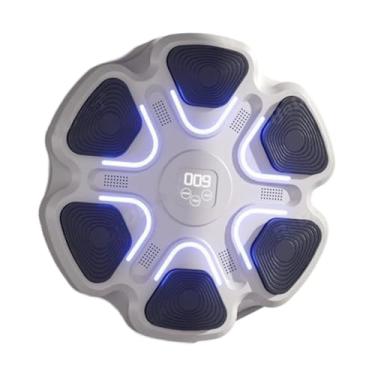 Imagem de UGPLM Máquina de boxe de música inteligente, alvo de parede, treinador de boxe de música -alvo eletrônico Máquina de perfuração para interno, karatê, Sem Luvas