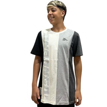 Imagem de Camiseta Masculina Onbongo Four Laque Cinza Escuro ON266