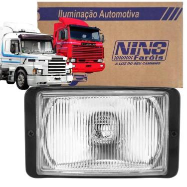 Imagem de Farol Auxiliar Neblina para Scania 112 / 113 - Volvo N / NL - MBB 1935