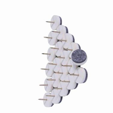 Imagem de Protetor de Unhas de Feltro, Almofada de Feltro de Piso de 24 Mm para Perna de Mesa de Cadeira, para Móveis (Aramox23g1gxydvz-02)