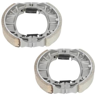 Imagem de YOXUFA Pastilhas de freio dianteiro e traseiro de 105 mm para Baja MB165 MB200 196cc 6.5hp Coleman CT200U BT200X Mini Bike Motorsports GY6 49cc 50cc TaoTao CRF70 Chinese Scooter Moped ATV