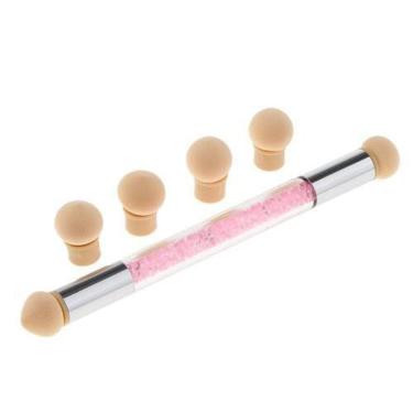 Imagem de Pincel Esponja Para Decoração Em Unhas Com Refil