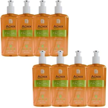 Imagem de SABONETE FACIAL ANTI ACNE ACNIX 240ml NATUFLORES 8un