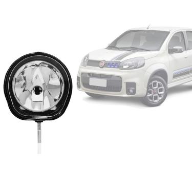 Imagem de Farol milha auxiliar neblina fiat c/ suporte universal FUN240