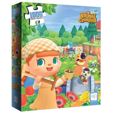 Imagem de Quebra-cabeça usaopoly Animal Crossing New Horizons 1000 unidades