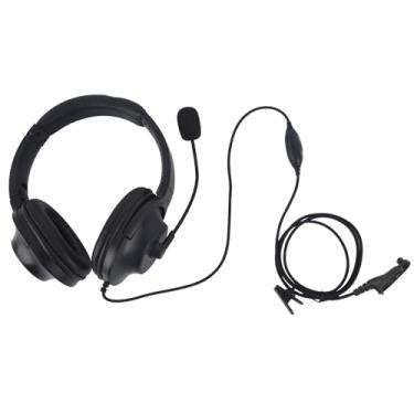 Imagem de Pdflie Fone de ouvido sobre a orelha com microfone PTT para Motorola APX900 APX1000 APX4000 APX6000 APX7000 APX8000 XPR6100 XPR6350 XPR6550 XPR7350 XPR7350e XPR7388 0e XPR7 Rádio 550 XPR7550e XPR7580