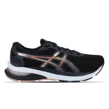 Imagem de Tênis Asics Gel Shogun 6 Feminino Preto Ouro Rosado