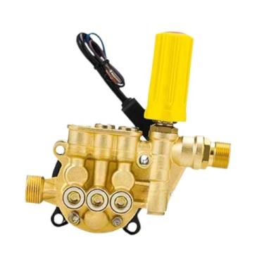 Imagem de IEUDNS Máquina de lavar carros Pump Head Cabeça Automotiva Bomba Manutenção portátil Fácil Instalação 12 Parte de êmbolo para veículos domésticos, Ouro