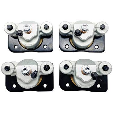 Imagem de M MATI Paquímetros de freio dianteiro e traseiro com pastilhas para Arctic Cat Side by Side Wildcat Trail 700 Wildcat 1000 X 1000 1436-423 1436-422 1436-423 1436-422