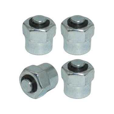 Imagem de Lnkvorx Injetores de combustível de trilho comum diesel de 12 mm - conjunto de tampas de trilho de combustível com bloqueio M12 de 4 peças para Cummins 2003-2022|Duramax 2001-2022|Ford 2008-2022