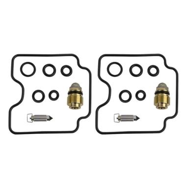 Imagem de 2 conjuntos de kits de reparo de carburador de carburadores adequados para GZ250 99-09 GS500 04-09#18-5059