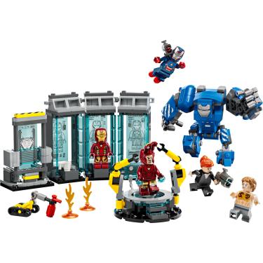 Imagem de LEGO® Marvel - Laboratório do Homem de Ferro: Salão de Armaduras