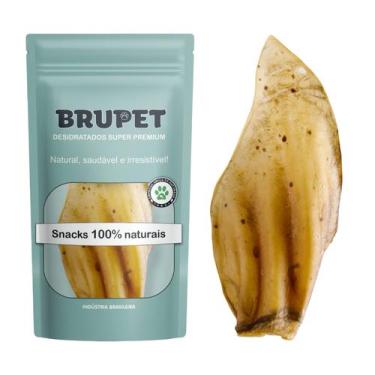 Imagem de Orelha Bovina Petisco 100% Natural Desidratada Premium para Cães cacho