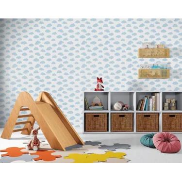 Imagem de Papel De Parede Bobinex Infantil Sonhos Ref. 4236 Nuvens